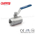 Two Pieces Thread End Ball Valve